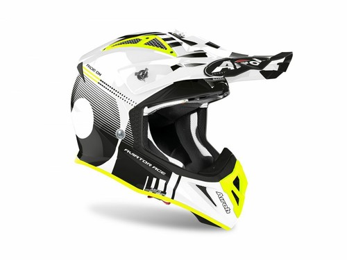 Casco airoh aviator ace nemesi - casco,
