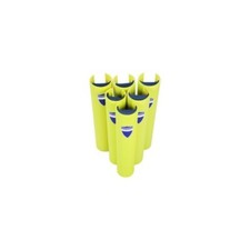 Protezione per scaffalature - per montanti larghi 101-110 mm - H 60 cm - giallo