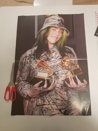 Poster rivista billie eilish - billie,