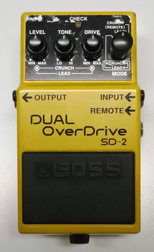 Boss dual over drive - sd-2,