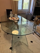 tavolo cristallo usato
