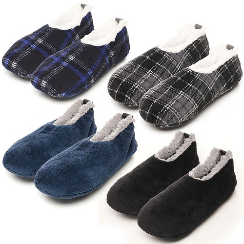 Pantofole uomo calde peluche