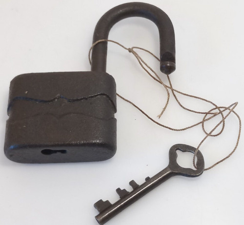 Antic0 lucchetto con chiave - ,