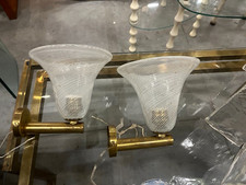 Coppia applique Venini in