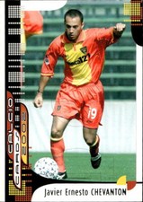 card calciatori cards calcio 2002 panini  # 62 Lecce Chevanton
