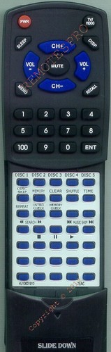 Telecomando ricambio per - di,