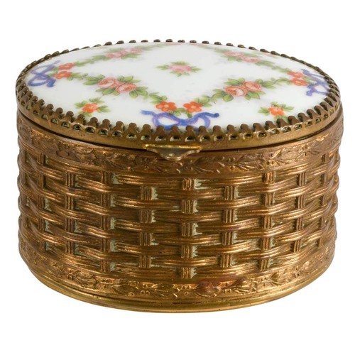 Antico vanity box foderato