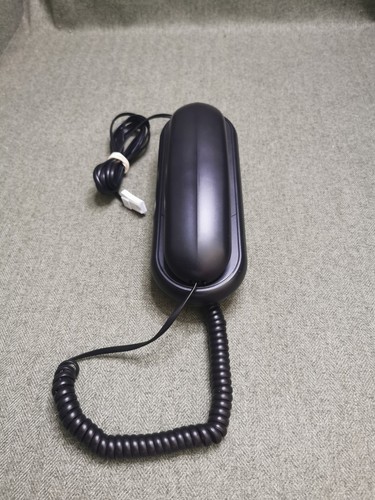 Telefono parete nero - telefono,