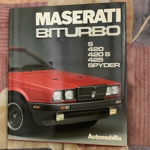 Raro libro sulla maserati - raro,