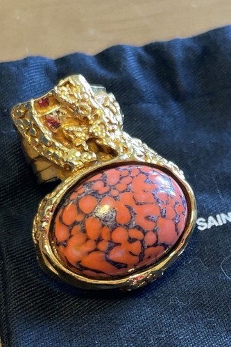Anello vintage ysl - anello,