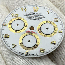 Rolex Daytona 116518 Quadrante Sfere Dial Hands Set Acc. Oro Two Tone Originali