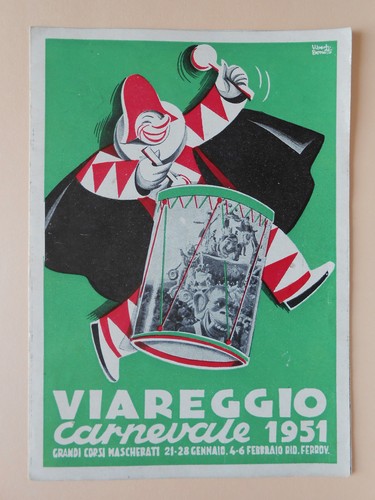 5878 viareggio carnevale 1951 - 5878),