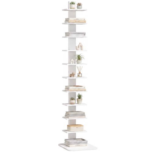 Homcom libreria torre 11 - libreria, a