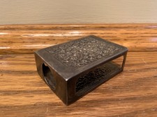 Cassaforte vintage argento