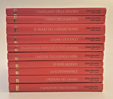 Emilio Salgari Lotto 10 volumi