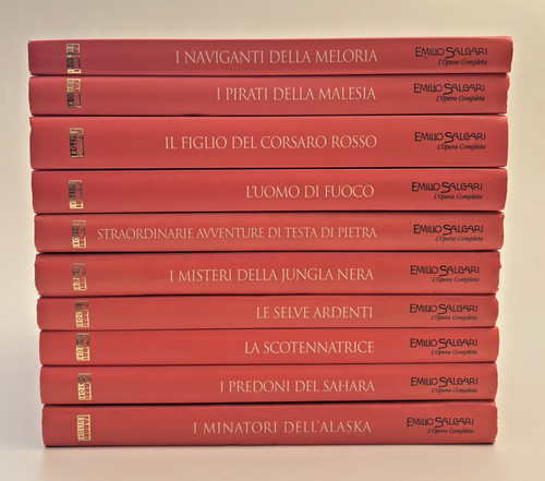 Emilio salgari lotto volumi - emilio,