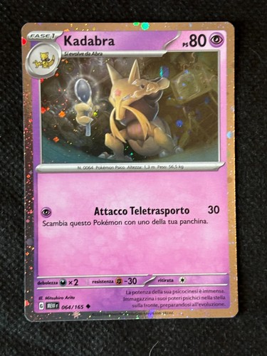 Kadabra 064 165 holo - kadabra,