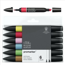set 6 pennarelli promarker