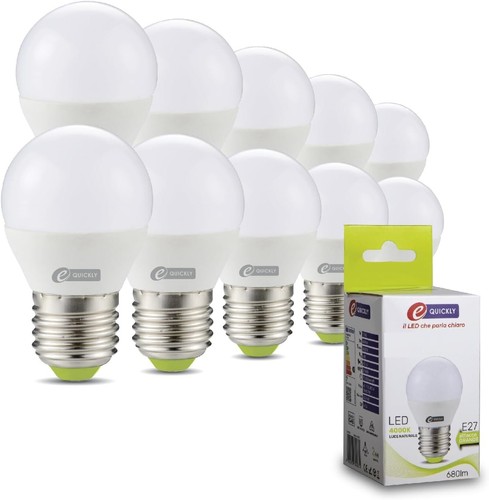 Lampadine led e27 5w 10w - 10, 7,5w/10w