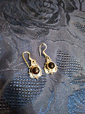 Orecchini etnici argento indiano con ametista