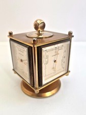 IMHOF Brass Desk Clock &