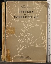 LETTERA AGLI INTELLETTUALI. BARBUSSE. MASTELLONE.