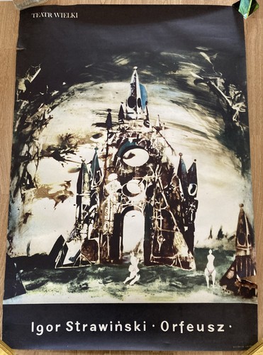 Poster opera polacca - , vintage