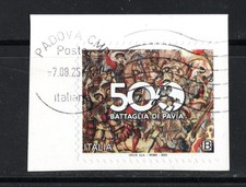 REPUBBLICA 2025 USATI PERFETTI... 500° DELLA BATTAGLIA DI PAVIA
