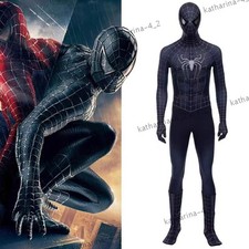 Nuovo Costume Uomo Ragno Nero