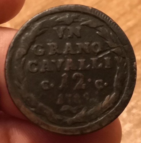 Moneta grano cavalli - moneta, 12