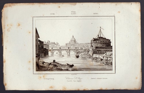 Roma castel angelo - s.,