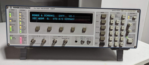 Rohde schwarz s ricevitore - rohde, &