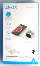 Anker PowerWave+ Qi Pad di Ricarica Wireless per Telefono e Orologio