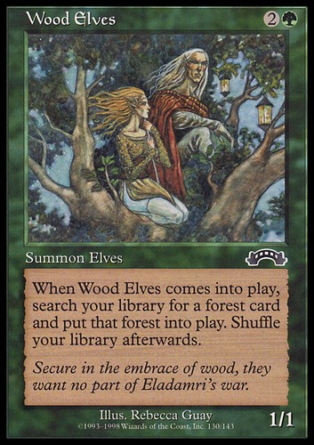 Mtg wood elves poor - elves,