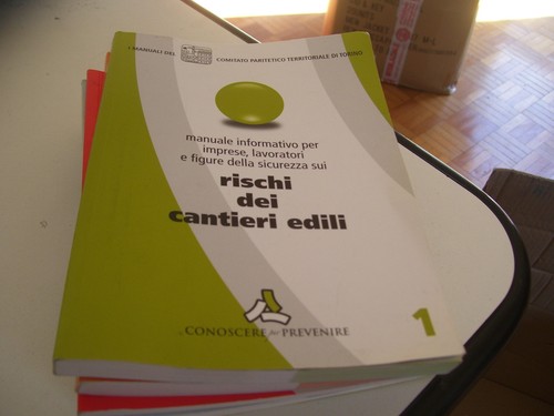 Libro rischi dei cantieri - libro,