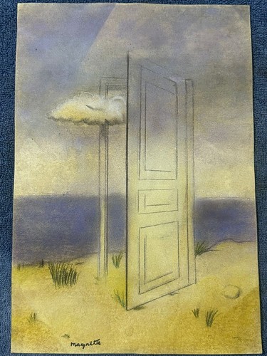 René magritte disegno - magritte, e