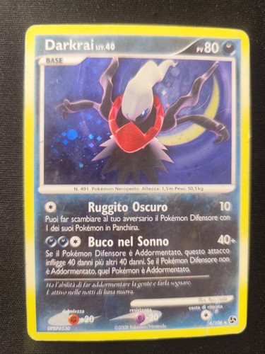 Carta pokémon psa bgs darkrai - psa,