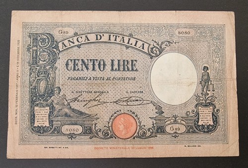 Cento 100 lire barbetti - 100,