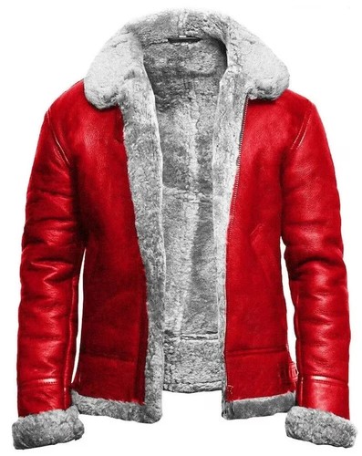 Giubbotto uomo bomber - b3, pelle