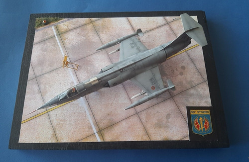104 starfighter diorama - f-104, base