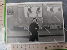 CS631) PERUGINA CARRO ARMATO FOTOGRAFIA CON PUBBLICITA' TORINO 1960