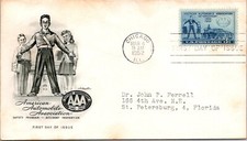 FDC 1952 SC #1007 Artmaster Cachet - Chicago ILL - Single - J15317