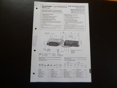 Manuale servizio originale - di,