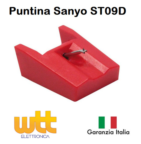 Puntina ricambio giradischi - puntina, di