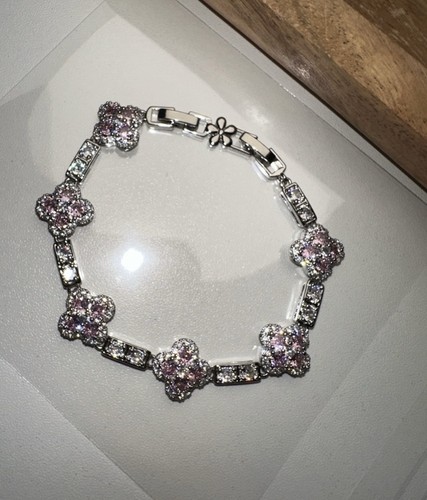 Bracciale maglia fiore