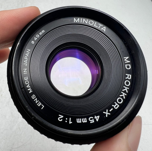 Minolta rokkor mm - md, f2