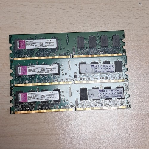 Ram 2gb kingston ddr2 - 3x,