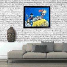 Lupin III pezzo unico dipinto