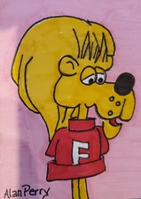 Carta schizzo artista Fred il