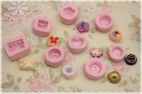 Stampi gomma siliconica set - gomma,